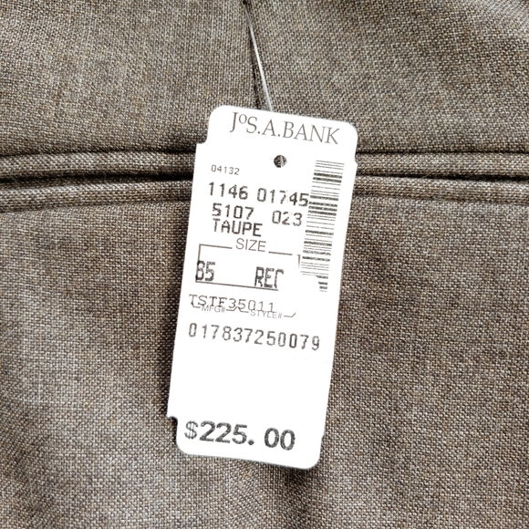 Jos. A. Bank Tailored Fit Unhemmed Pants - Picture 12 of 12